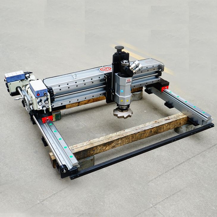 Kannettava jyrsintä työmaalla